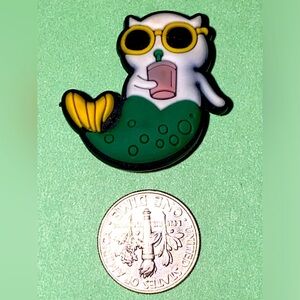 (10 for $15) Mermaid Cat Crocs Shoes Charms